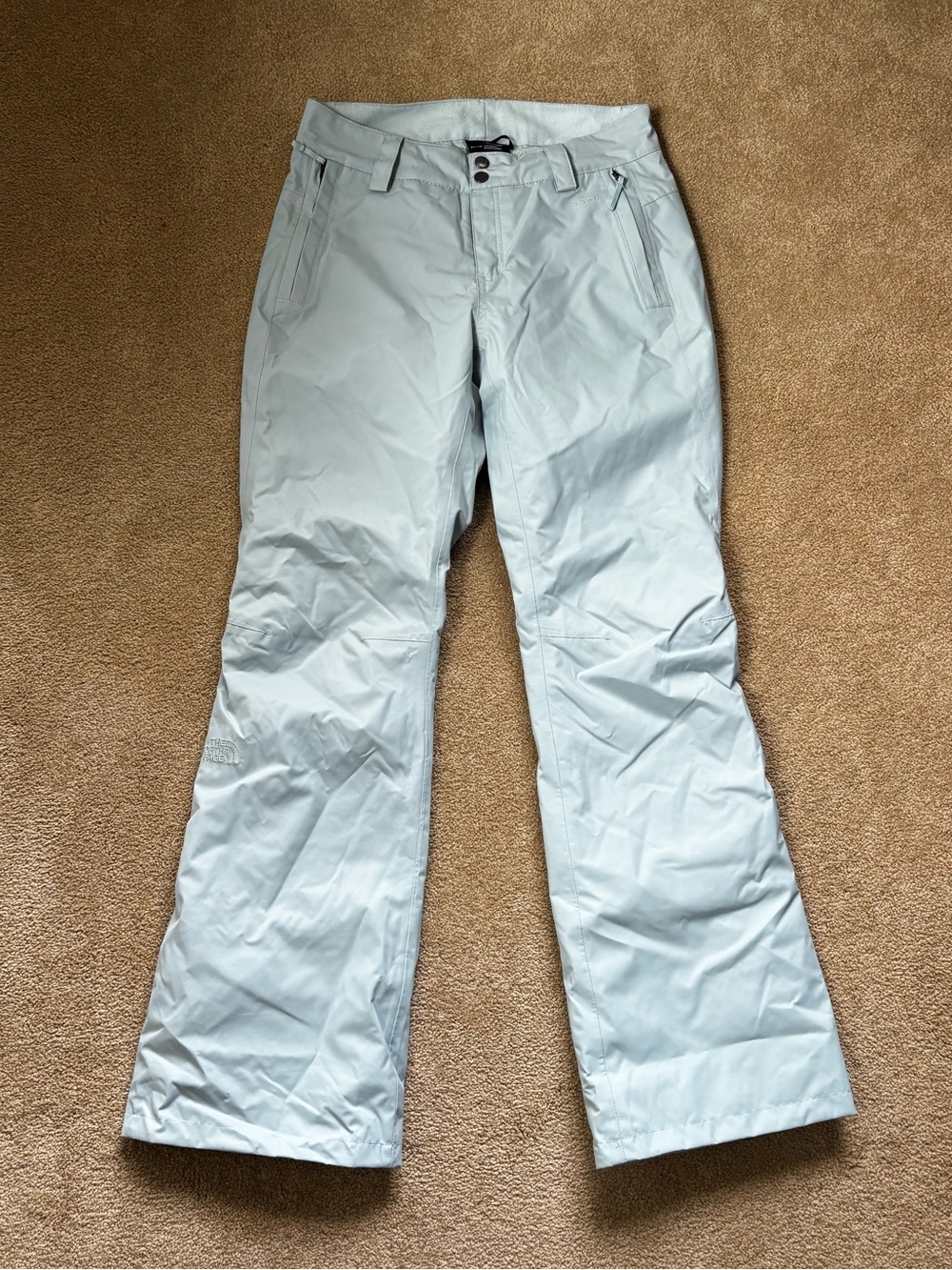 Light Blue North Face Ski Pants